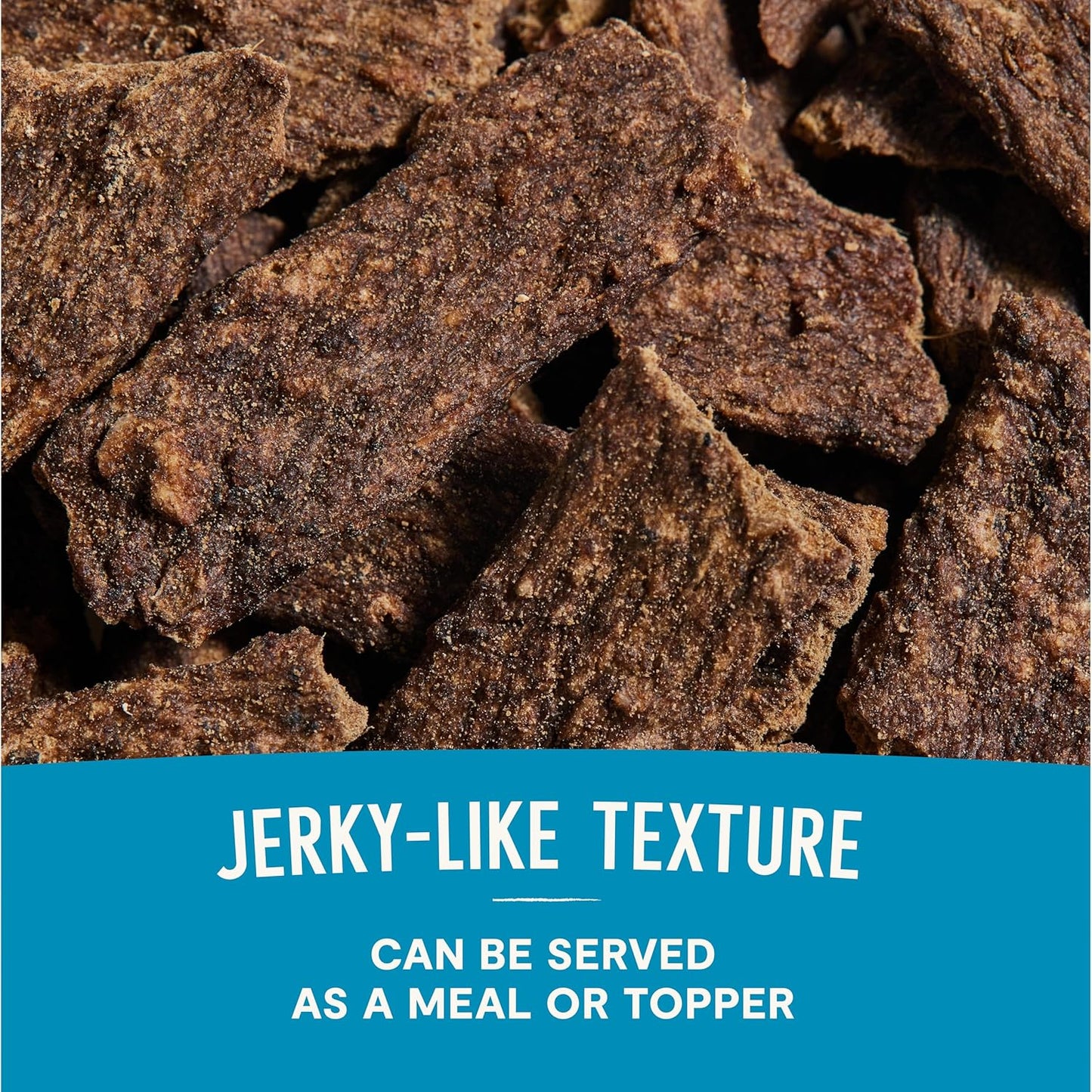 Open Farm, Air Dried Dog Food Infused with Bone Broth, Grain & Legume Free, Complete Meal or Food Topper, Surf & Turf Recipe, 1lb Bag